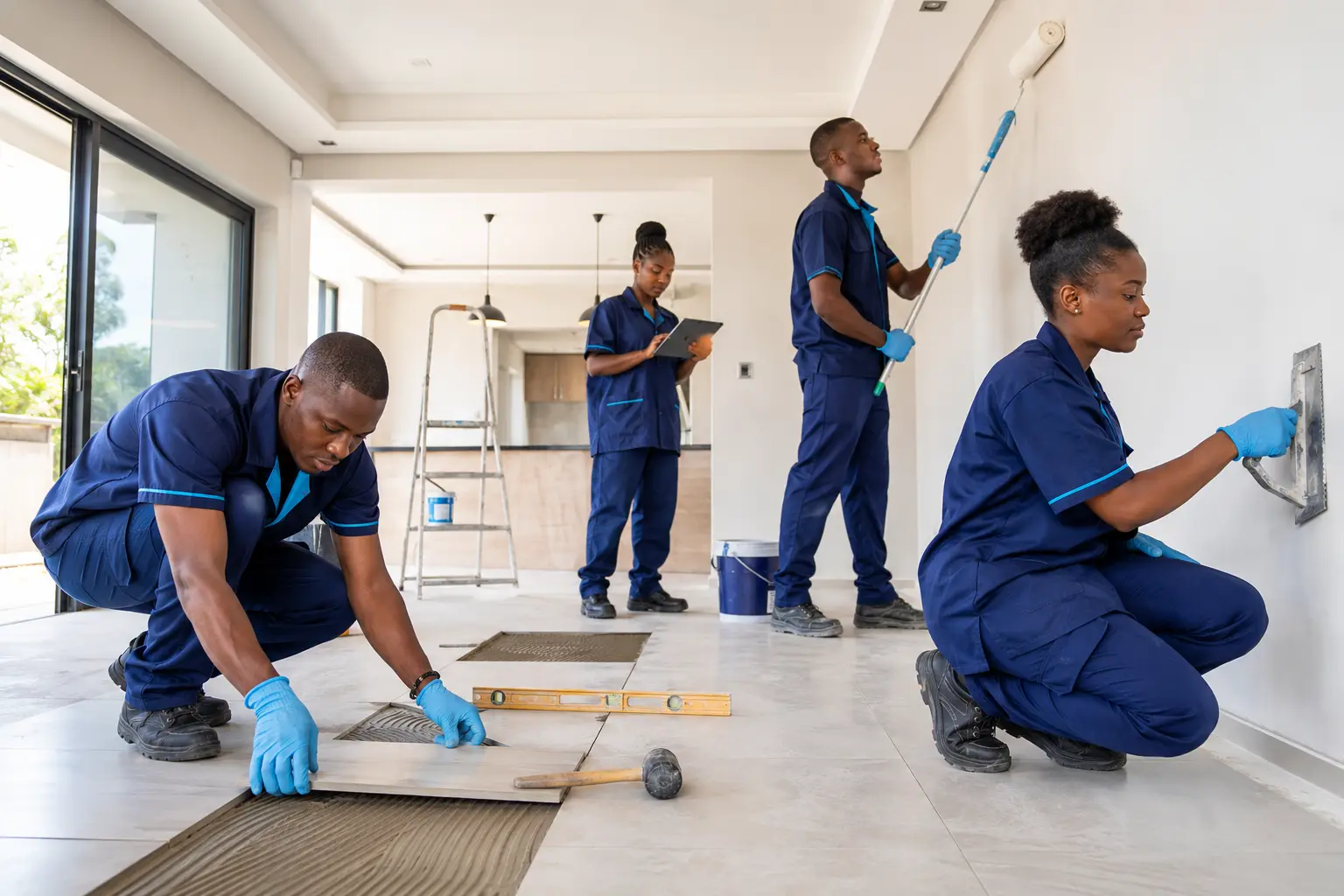 Interior renovation and finishing capability